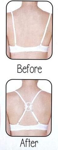 الازكو 10 قطع من مشابك حزام حمالة الصدر لاخفاء الاشرطة تخلق انقساما اضافة حجم كامل للكوب in Kuwait