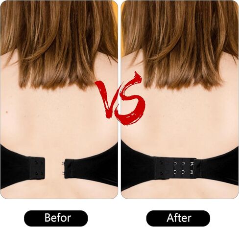 15 قطعة من مشابك حمالة الصدر النسائية، حامل حزام حمالة الصدر، مشابك حمالة الصدر للظهر، وصلات حزام خطاف للظهر، 2 خطاف/3 خطافات/4 خطافات ملحقات حمالة الصدر in Kuwait