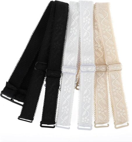 استبدال أشرطة حمالة الصدر Lusofie، أشرطة حمالة الصدر القابلة للتحويل، مرنة قابلة للتمدد وقابلة للتعديل وقابلة للإزالة in Kuwait