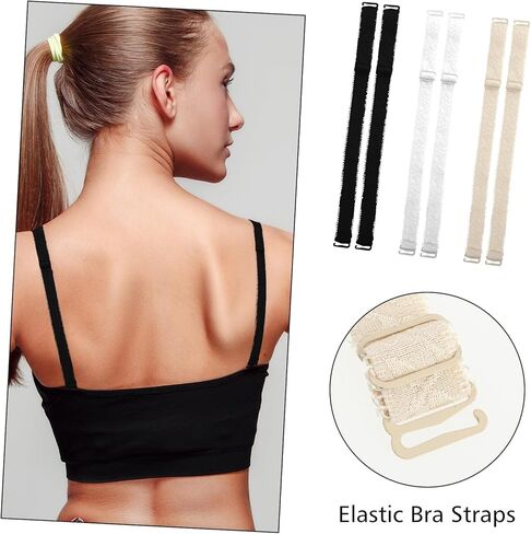 استبدال أشرطة حمالة الصدر Lusofie، أشرطة حمالة الصدر القابلة للتحويل، مرنة قابلة للتمدد وقابلة للتعديل وقابلة للإزالة in Kuwait