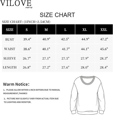 VILOVE Merry Christmas Sweatshirt Women Christmas My Day I'M Booked Hoodies Xmas Long Sleeve Sweater Blouse Top in Saudi Arabia