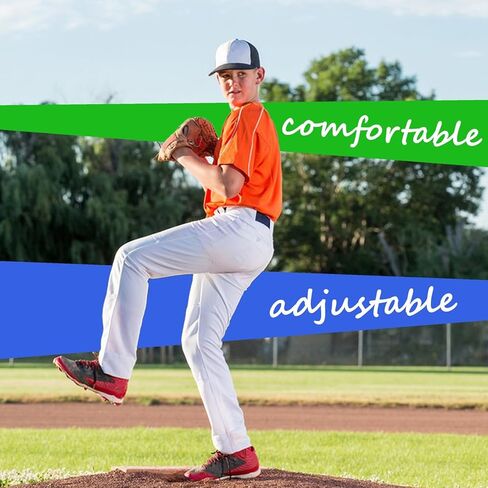2 PCS Youth Baseball Softball Uniform Belts, Adjustable Size Uniform Belt Elastic Adjustable Belts for Boys in Kuwait