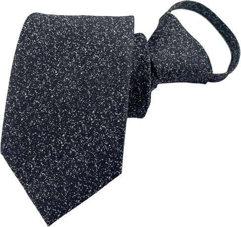 Lovacely Zipper Ties for Men, 2.76 Inch Classic Woven Silk Zip Necktie Pre-tied Paisley Various Designs Zipper Neck Tie in Saudi Arabia