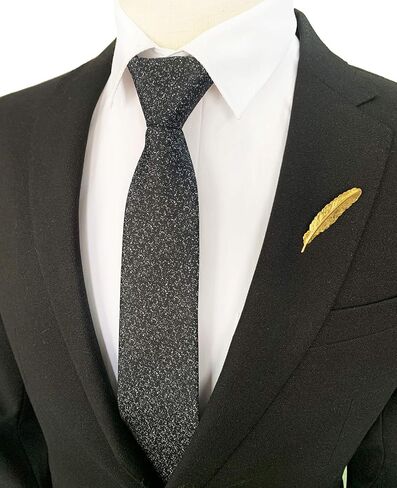 Lovacely Zipper Ties for Men, 2.76 Inch Classic Woven Silk Zip Necktie Pre-tied Paisley Various Designs Zipper Neck Tie in Saudi Arabia