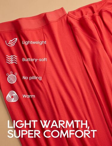 CRZ YOGA Soft Thermal Underwear Sets for Women Lightweight Long Johns Base Layer Pajamas Warm Top Bottom in Saudi Arabia