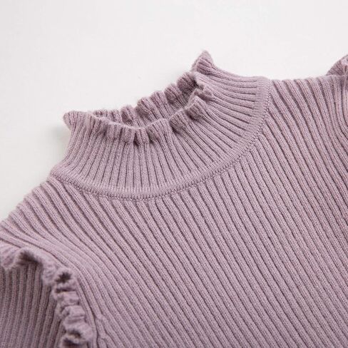 Curipeer Baby Girl Sweater Long Sleeve Knit Toddler Pullover Sweater Soft Crewneck Top for 2T-6T in Saudi Arabia