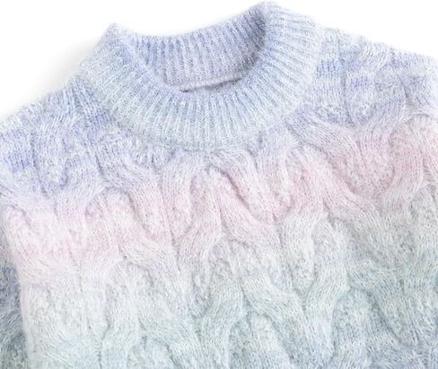 Curipeer Baby Girl Sweater Long Sleeve Knit Toddler Pullover Sweater Soft Crewneck Top for 2T-6T in Saudi Arabia