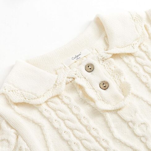 Curipeer Baby Girl Sweater Long Sleeve Knit Toddler Pullover Sweater Soft Crewneck Top for 2T-6T in Kuwait