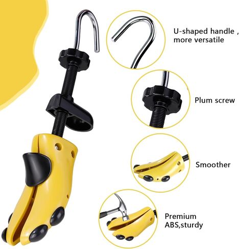 Msentuo Shoe Stretcher Shoe Trees,Adjustable Length & Width for Men and Women,4-Way Adjustable Shoe Expander Widener in Saudi Arabia