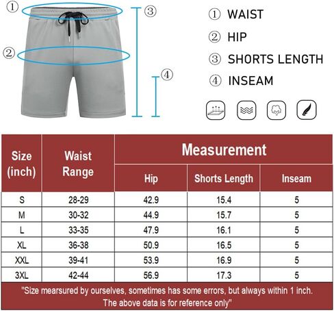 COOFANDY Men's 2 Pack Gym Workout Shorts Mesh Lightweight Bodybuilding Pants Training Running Sports Jogger with Pockets in Kuwait