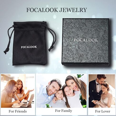أقراط FOCALOOK من الفضة الإسترلينية عيار 925 على شكل كرة للنساء من لؤلؤ المياه العذبة in Kuwait