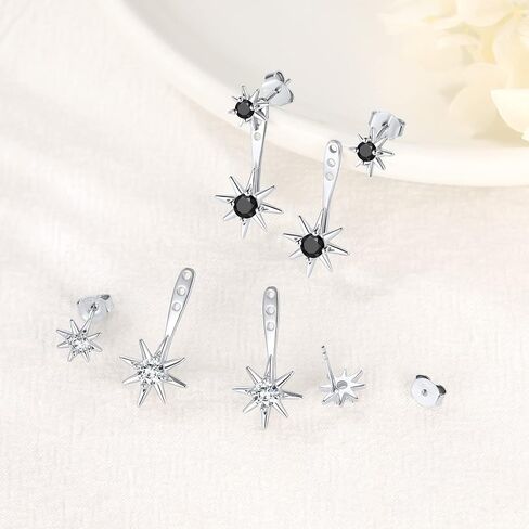 أقراط FOCALOOK من الفضة الإسترلينية عيار 925 على شكل كرة للنساء من لؤلؤ المياه العذبة in Kuwait