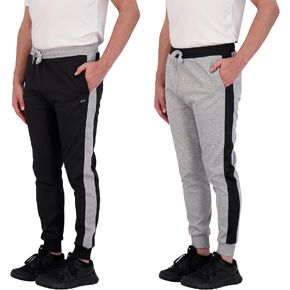 Unipro Mens Jogger Pants 2 Pack Tech Fleece Sweatpants Lightweight Running Pant for Men