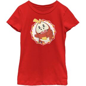 Fifth Sun Pokemon Fuecoco Sparkle Girls Short Sleeve Tee Shirt in Saudi Arabia