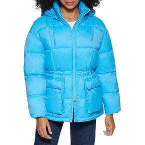 Levi's Women's Quilted Megan Hooded Puffer Jacket in Saudi Arabia
