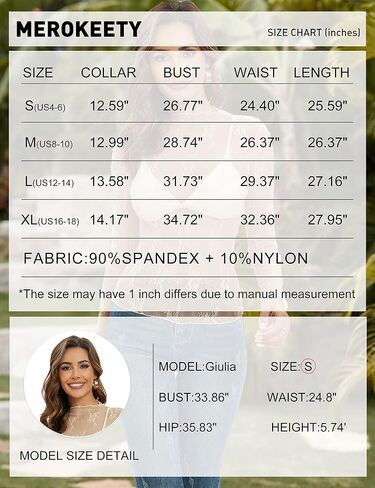 MEROKEETY Womens Mesh Sheer Long Sleeve Layering Top Mock Neck Lace Floral See Through Shirt Tops in Kuwait