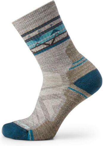 Smartwool Hike Light Cushion Zig Zag Valley Mid Crew Sock - Women's in Saudi Arabia