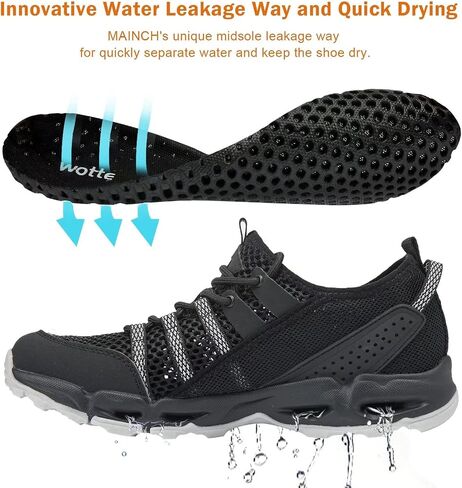 MAINCH Women's Hiking Water Shoes Quick Dry Outdoor Sport Sneakers in Saudi Arabia