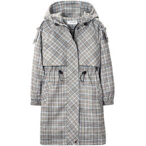 ويلاكين جاكيت منقوش للبنات || الأطفال والمحملات معطف اللباس عارضة الأطفال خندق معاطف سترة واقية in Kuwait