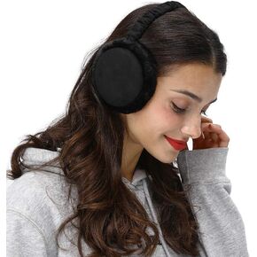 LETHMIK Winter Ear Muffs Outdoor,Mens&Womens Faux Fur Foldable Earmuffs Ear Warmer Cold Weather in Kuwait