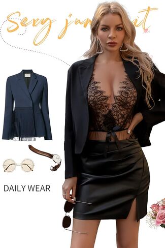 ADSEXY Lingerie for Women Sexy Lace Teddy Sheer One Piece See Through Bodysuit Deep V Neck Mini Eyelash Babydoll Black in Saudi Arabia