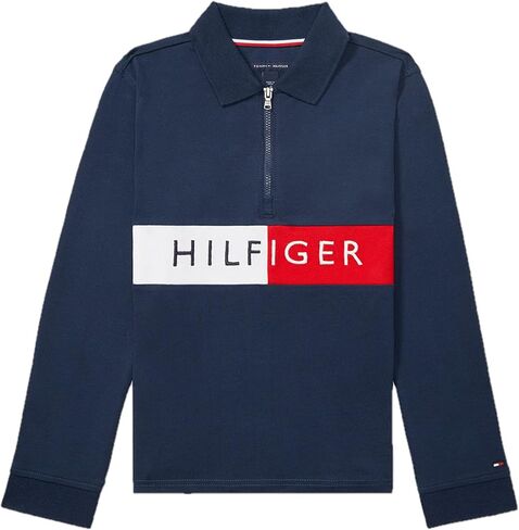 قميص بولو متكيف للأولاد من Tommy Hilfiger مزود بأزرار مغناطيسية in Saudi Arabia