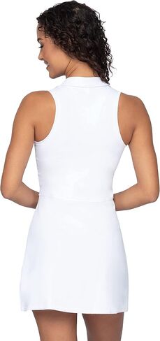 فستان تنس ذو ثنيات 90 درجة بواسطة Reflex Racerback مع ياقة in Kuwait