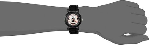 Disney Mickey Mouse Kids' Plastic Time Teacher Analog Quartz Silicone Strap Watch in Kuwait