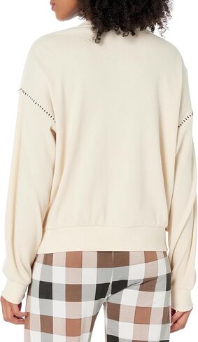 PJ Salvage Women's Loungewear Cross Stitch Casuals Long Sleeve Top in Saudi Arabia