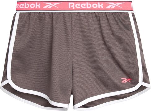 شورت رياضي Active للفتيات من Reebok - طقم من قطعتين شورت رياضي شبكي مغلق Dolphin Gym (فتاة كبيرة) in Kuwait