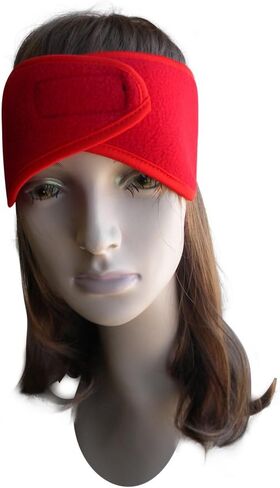 Motique Accessories Fleece Ear Muff Head Wrap with Closure Winter Earmuff - Lots of Colors in Saudi Arabia