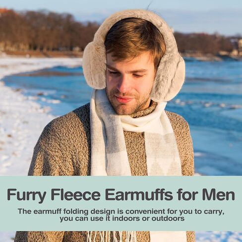 Toulite 6 Pcs Women Ear Muffs Winter Warm Ear Muffs for Women Fluffy Cute Women Ear Warmer Foldable Ear Cover for Kids Girls and Boys Indoor Outdoor Faux Fur Warm Muffs in Saudi Arabia