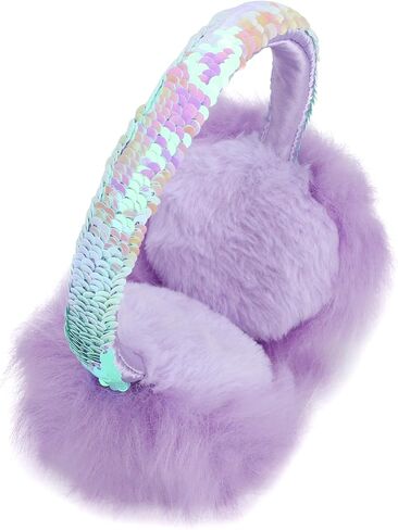 ZTL Women Winter Ear Muffs Fluffy Faux Fur Warm Earmuffs Girls Ear Warmer Soft Plush Outdoor Adjustable Ear Covers in Saudi Arabia