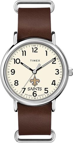 حزام جلدي كوارتز من Timex Tribute للرجال NFL Weekender مقاس 40 مم in Saudi Arabia