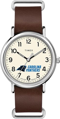 حزام جلدي كوارتز من Timex Tribute للرجال NFL Weekender مقاس 40 مم in Saudi Arabia