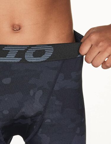 ATHLIO 2 Pack Boy's UPF 50+ Compression Pants Baselayer, Cool Dry Active Running Tights, 4-Way Stretch Workout Leggings in Kuwait