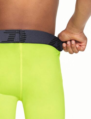 ATHLIO 2 Pack Boy's UPF 50+ Compression Pants Baselayer, Cool Dry Active Running Tights, 4-Way Stretch Workout Leggings in Kuwait