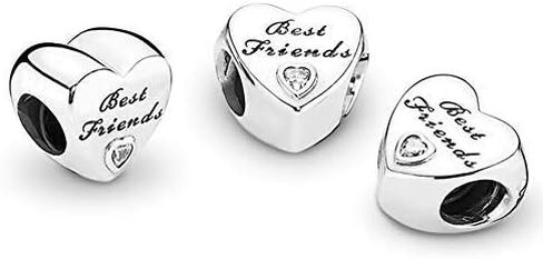 Biggold 925 فضة خرز سحرية للعائلة إلى الأبد للأخت/الحفيدة/الأب/الابنة/أنت محبوب جدًا/أفضل صديق BFF/شكرًا لك/أنا أحبك/أساور DIY خرز مجوهرات لها/له in Kuwait