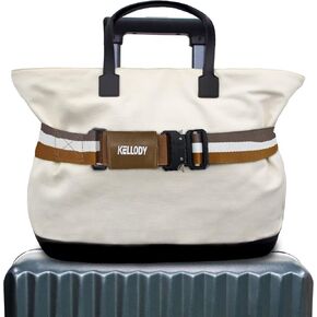 حزام سفر للأمتعة - أحزمة أمتعة لحقائب السفر، أنيقة وقابلة للتعديل، أضف حزام أمتعة للحمل على الحقيبة، حزام سفر للأمتعة فوق المقبض وإكسسوارات السفر في المطار للنساء والرجال in Kuwait