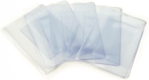 Clear Transparent Frosted Passport Cover Holder Case Organizer ID Card Travel Protector (2 PCS) in Kuwait