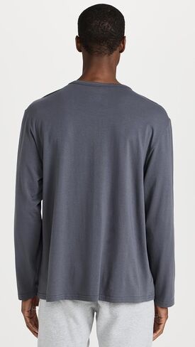 Calvin Klein Underwear Men's Modern Cotton Lounge Long Sleeve Crew Neck Top in Saudi Arabia
