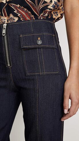 Cinq à Sept Women's Long Azure Pant in Saudi Arabia