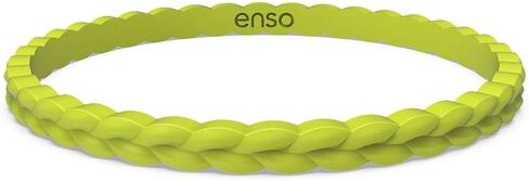 سوار Enso من السيليكون - سوار منسوج قابل للتكديس - سوار معصم مطاطي مضاد للحساسية - شريط مرن مريح لأسلوب حياة نشط - سيليكون من الدرجة الطبية in Saudi Arabia