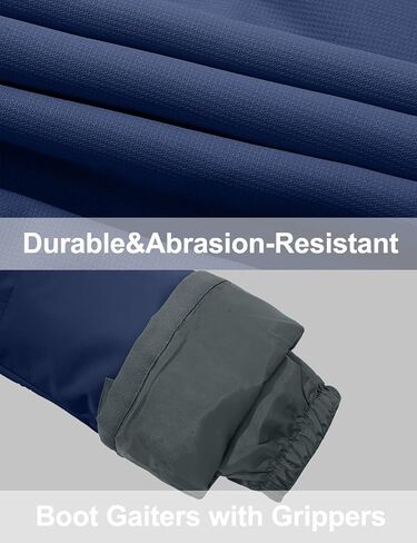 GEMYSE Kid's Insulated Waterproof Ski Bib Overalls Winter Snowboarding Pants in Kuwait