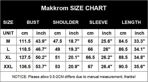 Makkrom Mens Casual Overcoat Winter Single Breasted Stand Collar Peacoat Business Warm Lapel Topcoat in Saudi Arabia