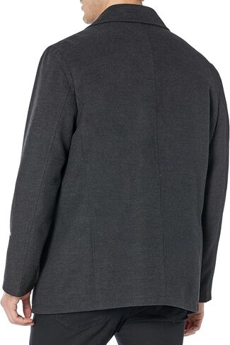 Ben Sherman Men's Boris Classic Double Breasted Peacoat Jacket in Saudi Arabia
