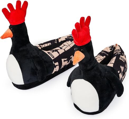 شباشب Coddies Feathers McGraw Wallace & Gromit - شباشب قطيفة على شكل بطريق - هدية Aardman Gag - شباشب ممتعة للرجال والنساء والأطفال in Kuwait
