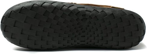 NewDenBer Men's Moccasin Slippers Warm Memory Foam Suede Soft Plush Lined Slip on Indoor Outdoor House Shoes in Saudi Arabia