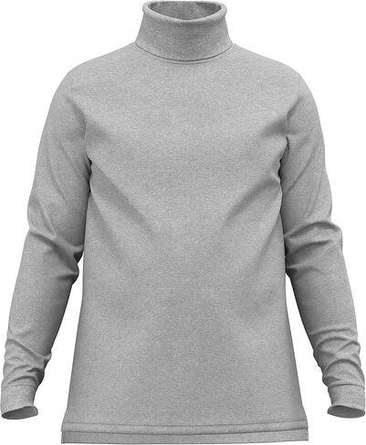Men's 100% Interlock Knit Combed Cotton Super-Soft Pre-Washed Ski Casual Droptail Turtleneck Pullover Sweater in Saudi Arabia