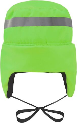 Beisto Hi Vis Reflective Winter Hat Night Safety Hat Warm Trapper Hat Russian Hat with Earflap Outdoor Skiing Ushanka Hat in Saudi Arabia